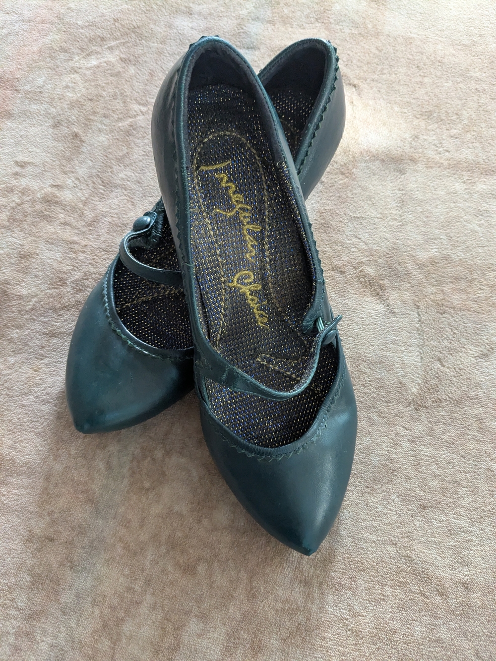 Irregular Choise Teal Mary Jane
